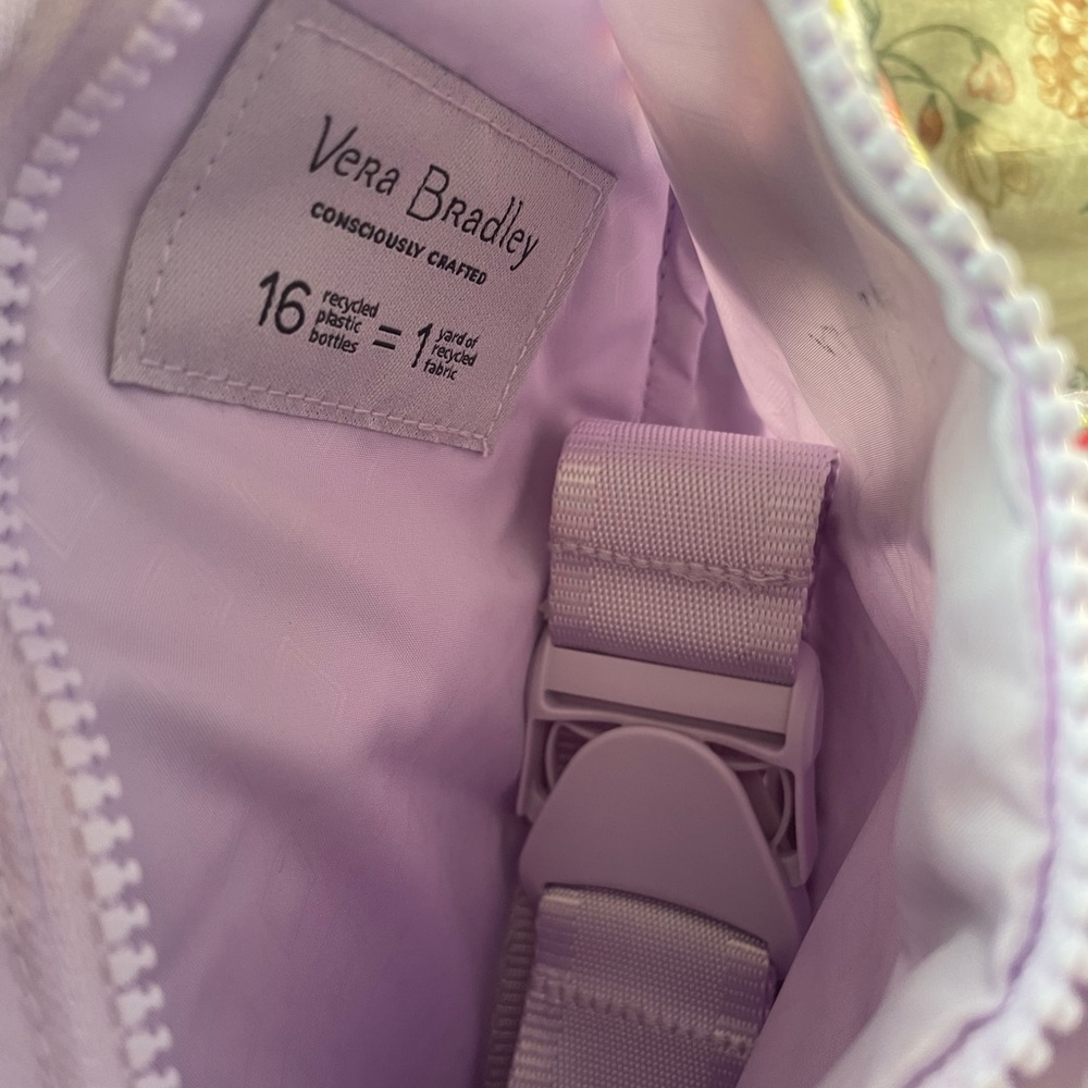 Vera Bradley Butterfly Sling Bag - Purple - Picture 4 of 4